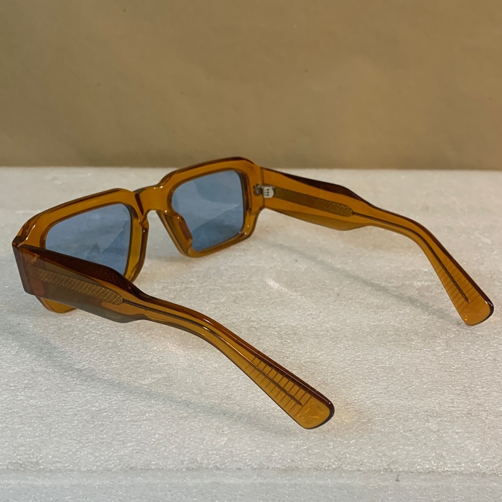 Men’s Stylish Amber Fashion Sunglasses - Picture 5 of 6